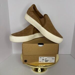 UGG Jass Slip-On Sneakers – Chestnut Suede – Size 6.5 – With Box - EUC